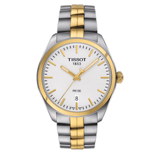 Load image into Gallery viewer, Tissot PR 100 Yellow Gold 2Tone
