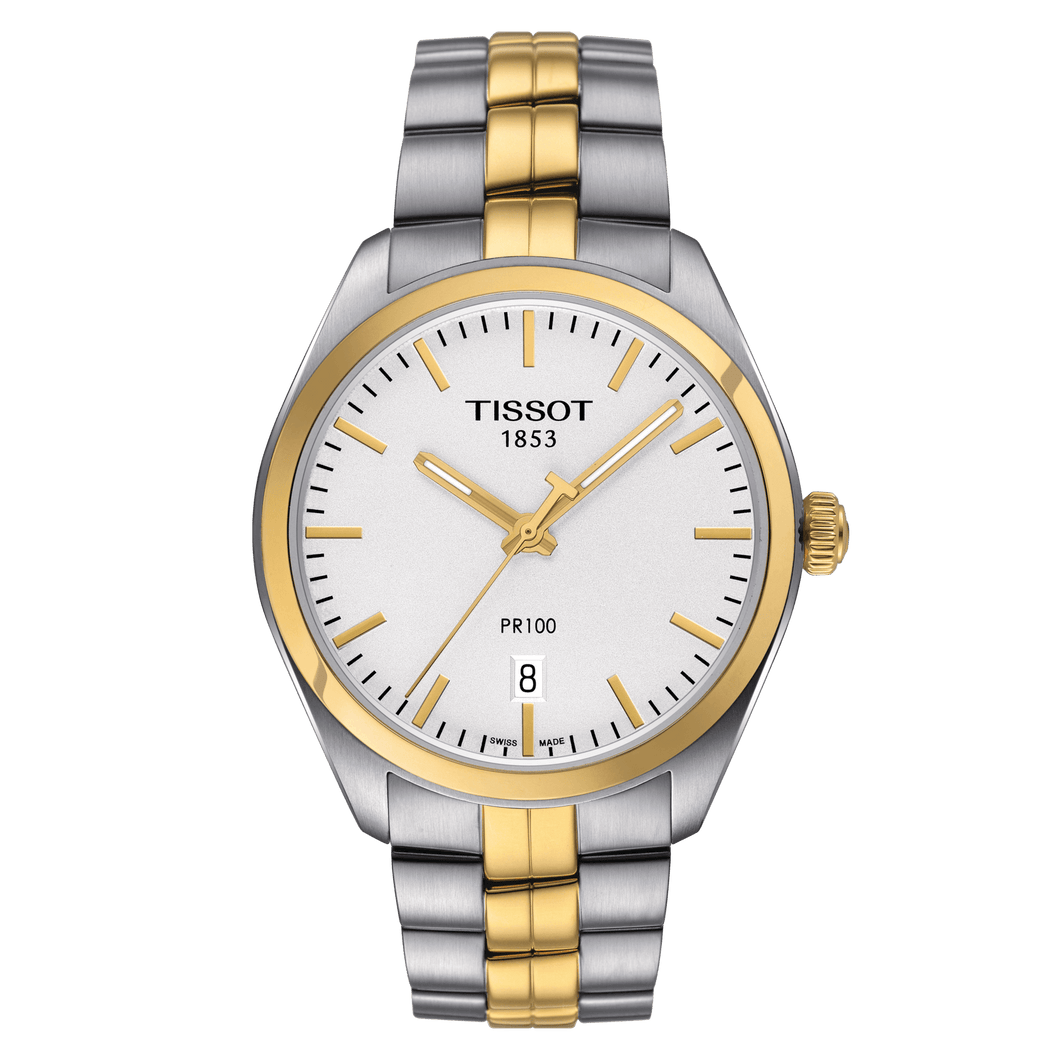 Tissot PR 100 Yellow Gold 2Tone