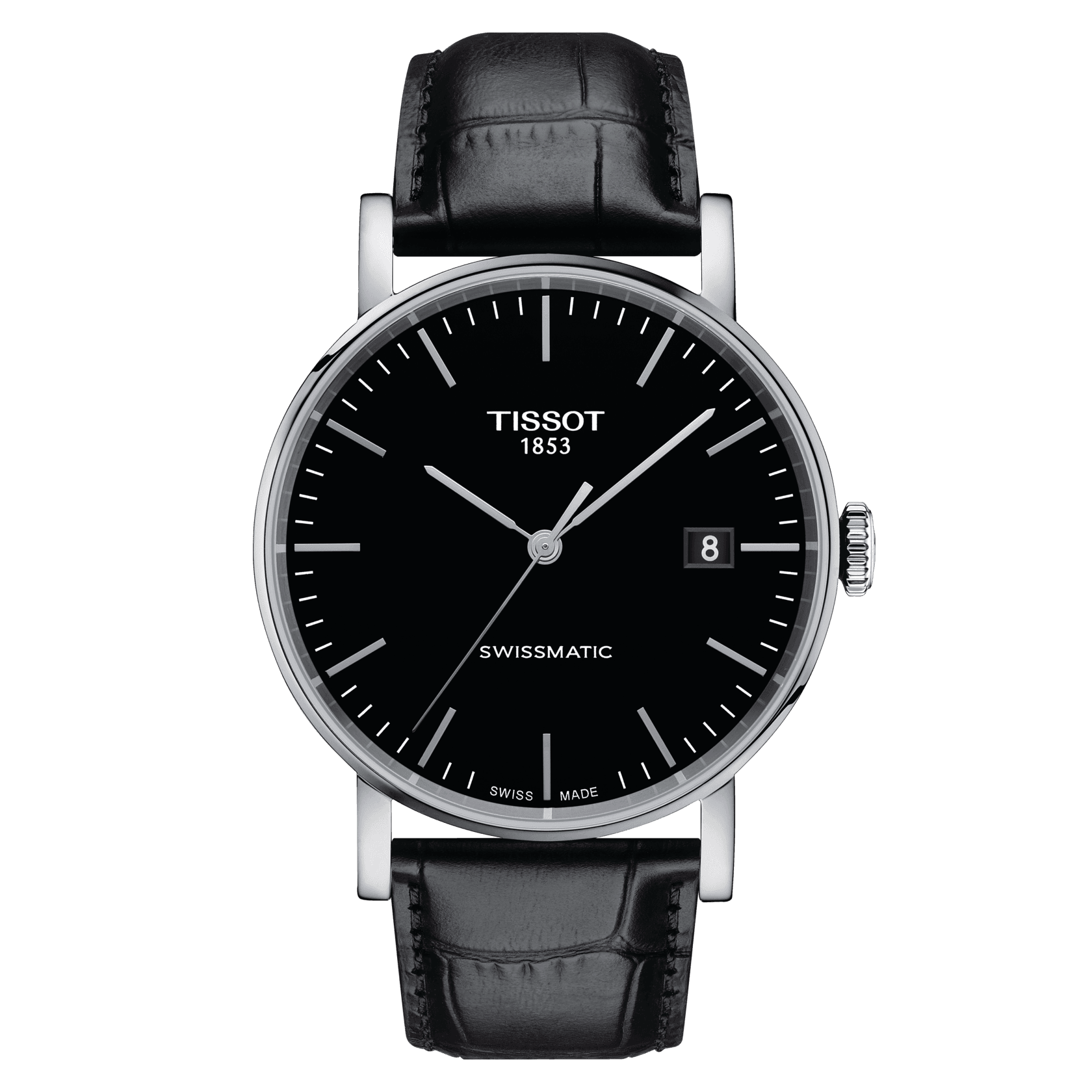 Tissot Everytime Swissmatic in leather strap - Main Image