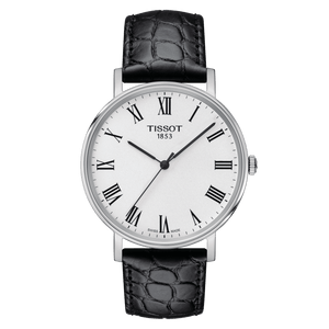 Tissot Everytime Medium in leather strap