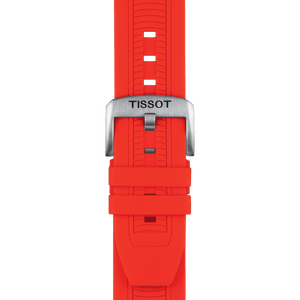 Tissot T - Race Chronograph in Red Silicone Strap