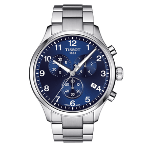 Tissot Chrono XL Classic in steel bracelet