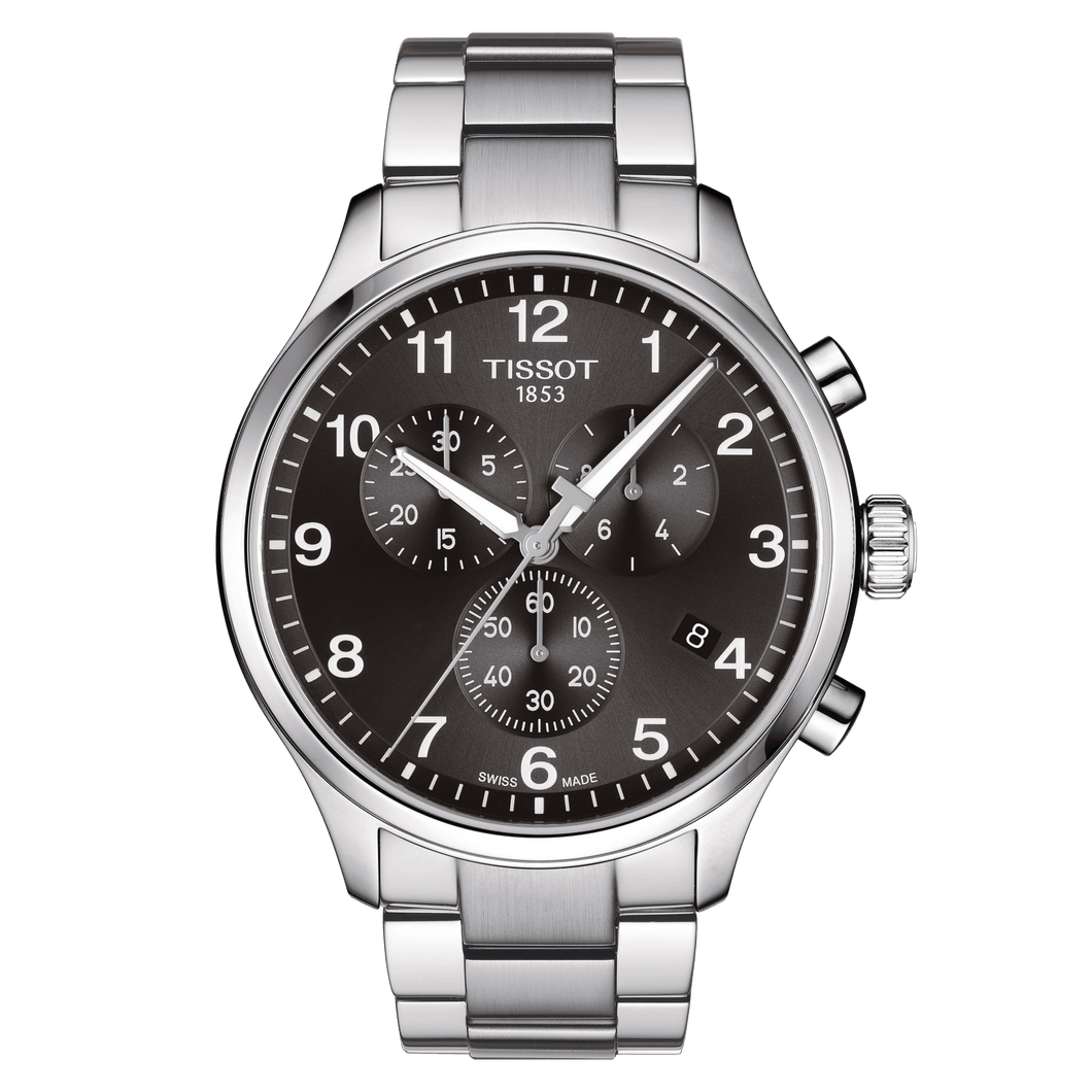 Chrono silver outlet steel