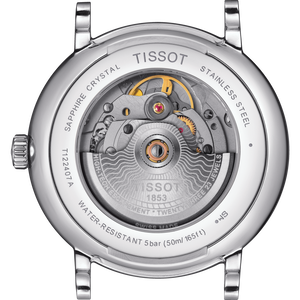 Pair O: Tissot Carson Premium Roman Auto Lady T122.207.11.033.00 & Powermatic 80 Gents T122.407.11.033.00