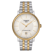Load image into Gallery viewer, Tissot Carson Premium Powermatic 80 Yellow Gold 2Tone
