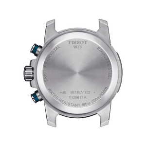 Tissot stainless steel water resistant 100m sapphire on sale crystal