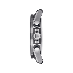 Tissot Supersport Chrono Blue Dial in Steel Bracelet