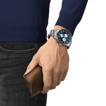 Load image into Gallery viewer, Tissot Supersport Chrono Blue Dial in Steel Bracelet
