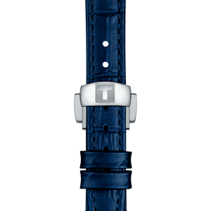Tissot Bellissima Automatic White Dial, Blue Leather Strap