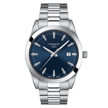 Load image into Gallery viewer, Tissot Gentleman, Quartz, blue dial in steel bracelet
