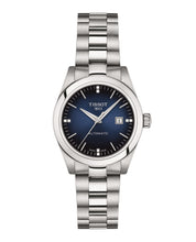 Load image into Gallery viewer, Tissot T-My Lady Automatic with Diamonds in Steel Bracelet (comes with an extra leather strap)
