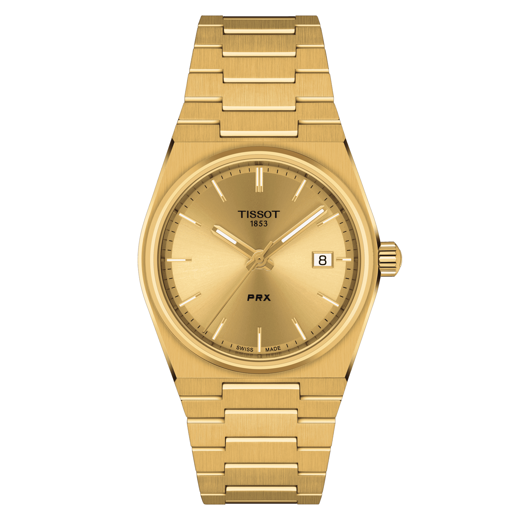 Tissot PRX Quartz 35MM Yellow Gold