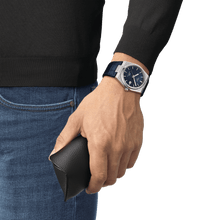 Load image into Gallery viewer, Tissot PRX Powermatic 80 in Blue Leather Strap
