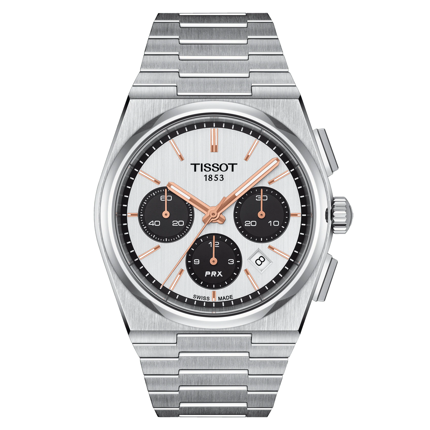 Tissot chronograph 2024 white dial