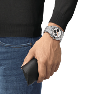 Tissot PRX Automatic Chronograph in Steel Bracelet