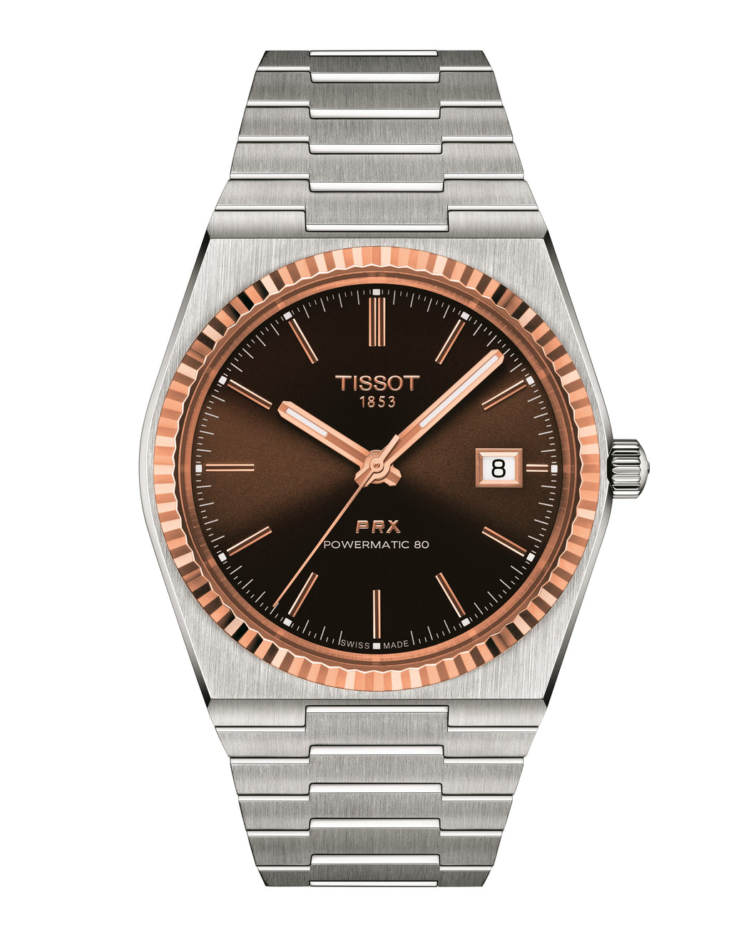 Tissot PRX Powermatic 80 Steel & 18K Gold Bezel | T931.407.41.291.00